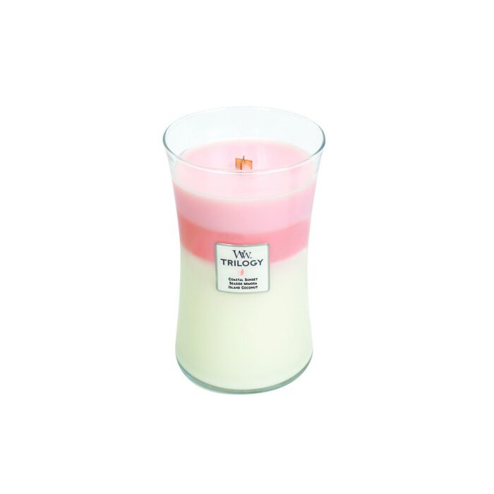 Woodwick Trilogy Large Jar - Island Getaway-1